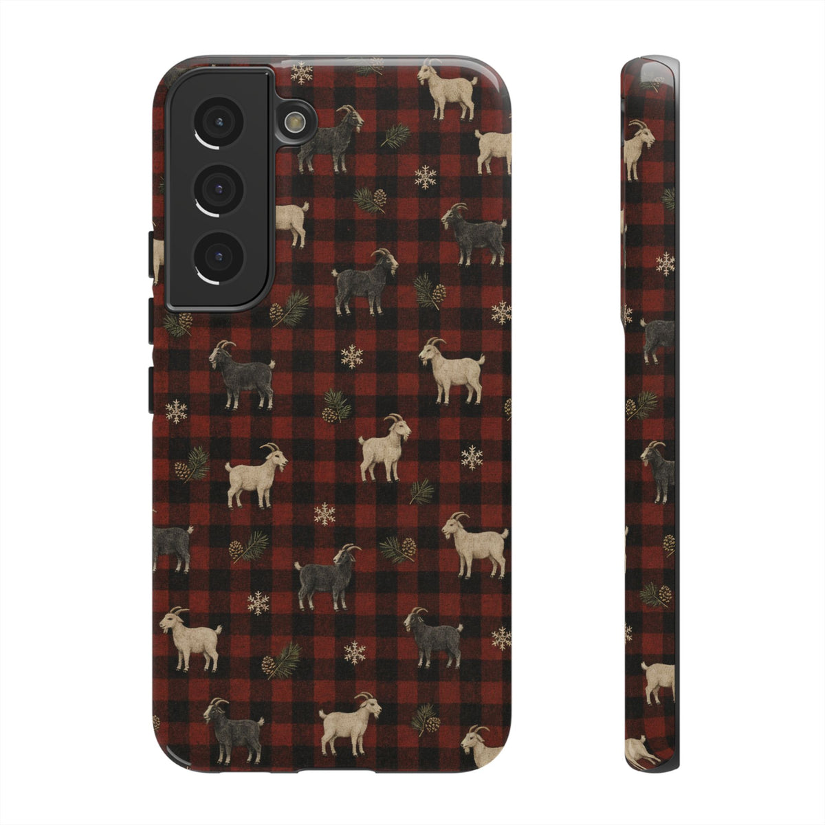 Buffalo Check Goats Tough Case