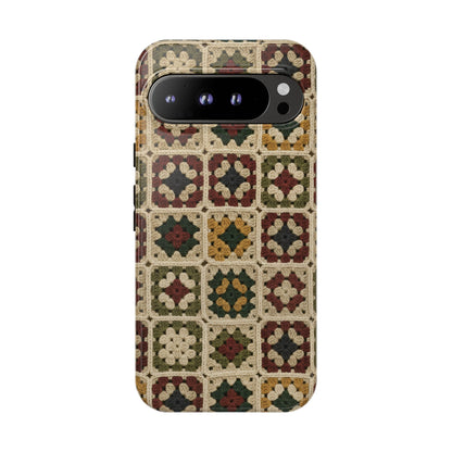 Christmas Granny Square Tough Case