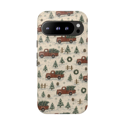 Red Truck Tree Farm Tough Case