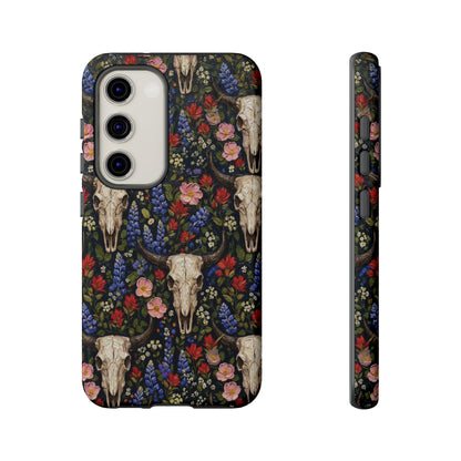 Floral Skull Tough Case