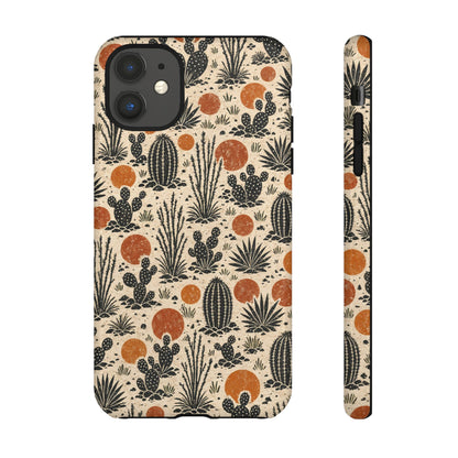 Linocut Desert Tough Case