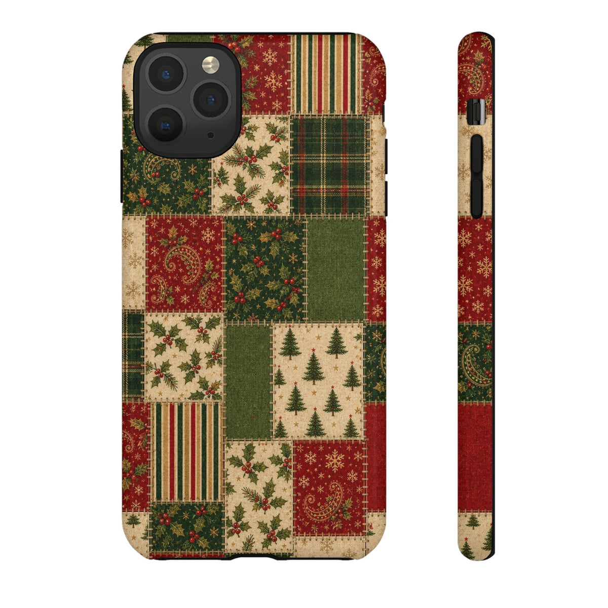 Holiday Patchwork Tough Case