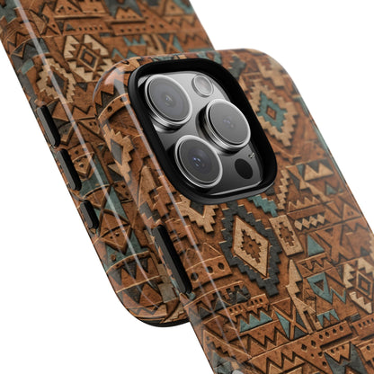 Carved Clay Aztec Tough Case