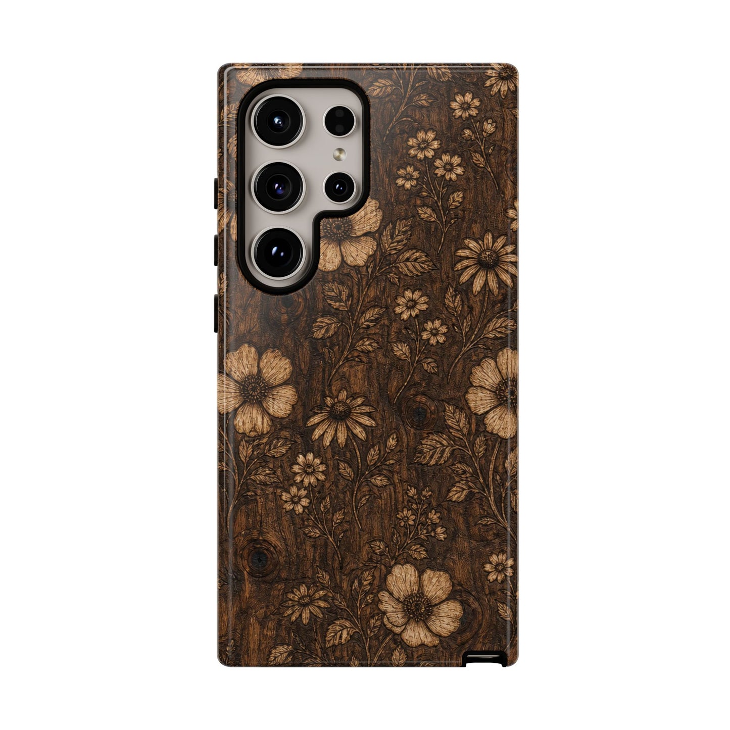 Floral Bark Tough Case