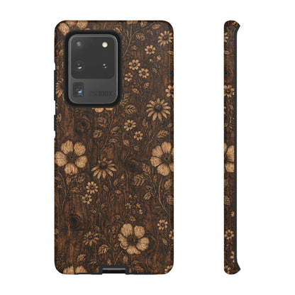Floral Bark Tough Case
