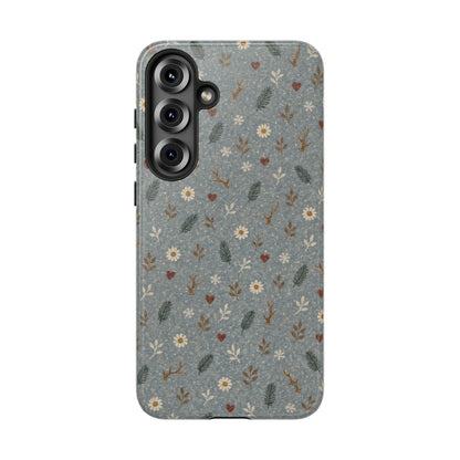 Antler Daisies Snow Tough Case
