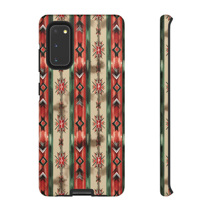 Christmas Aztec Stripes Tough Case
