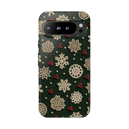 Crochet Snowflakes Tough Case