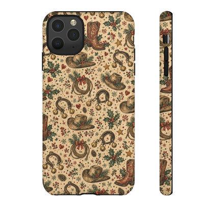 Cowboy Christmas Tough Case