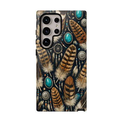 Southwest Feather Tough Case
