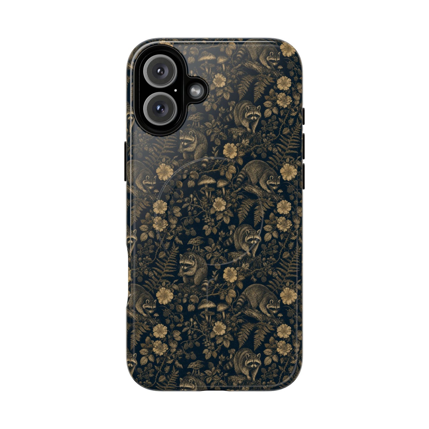 Midnight Raccoon Magnetic Case