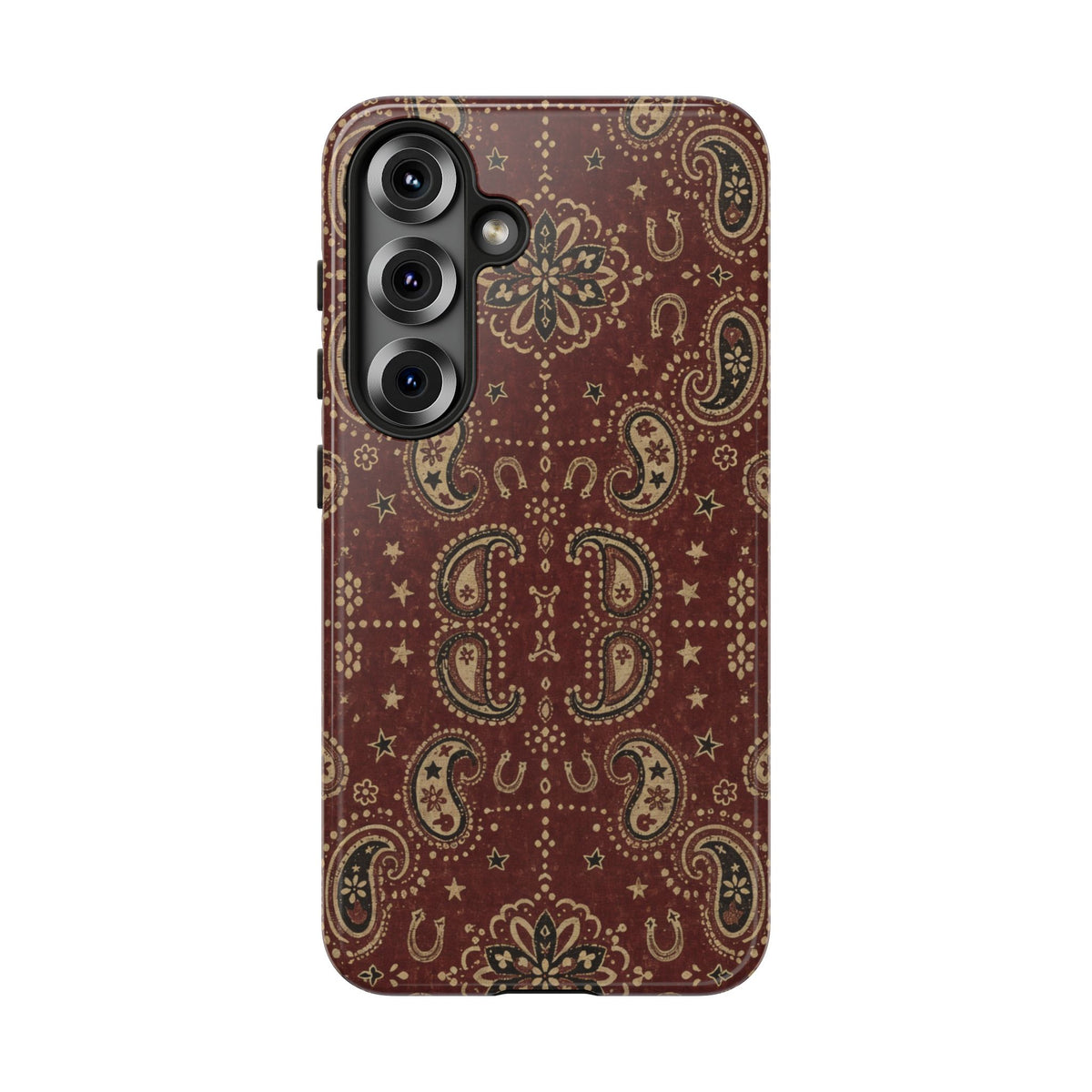 Burgundy Bandana Tough Case