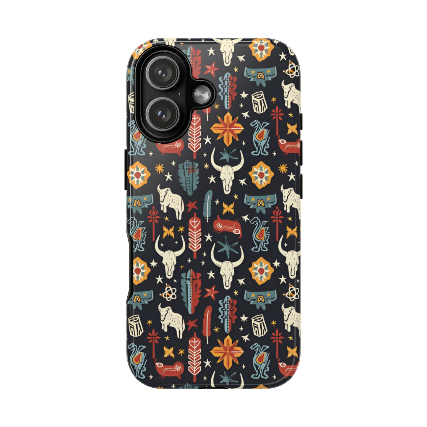 Colorful Western Tough Phone Case
