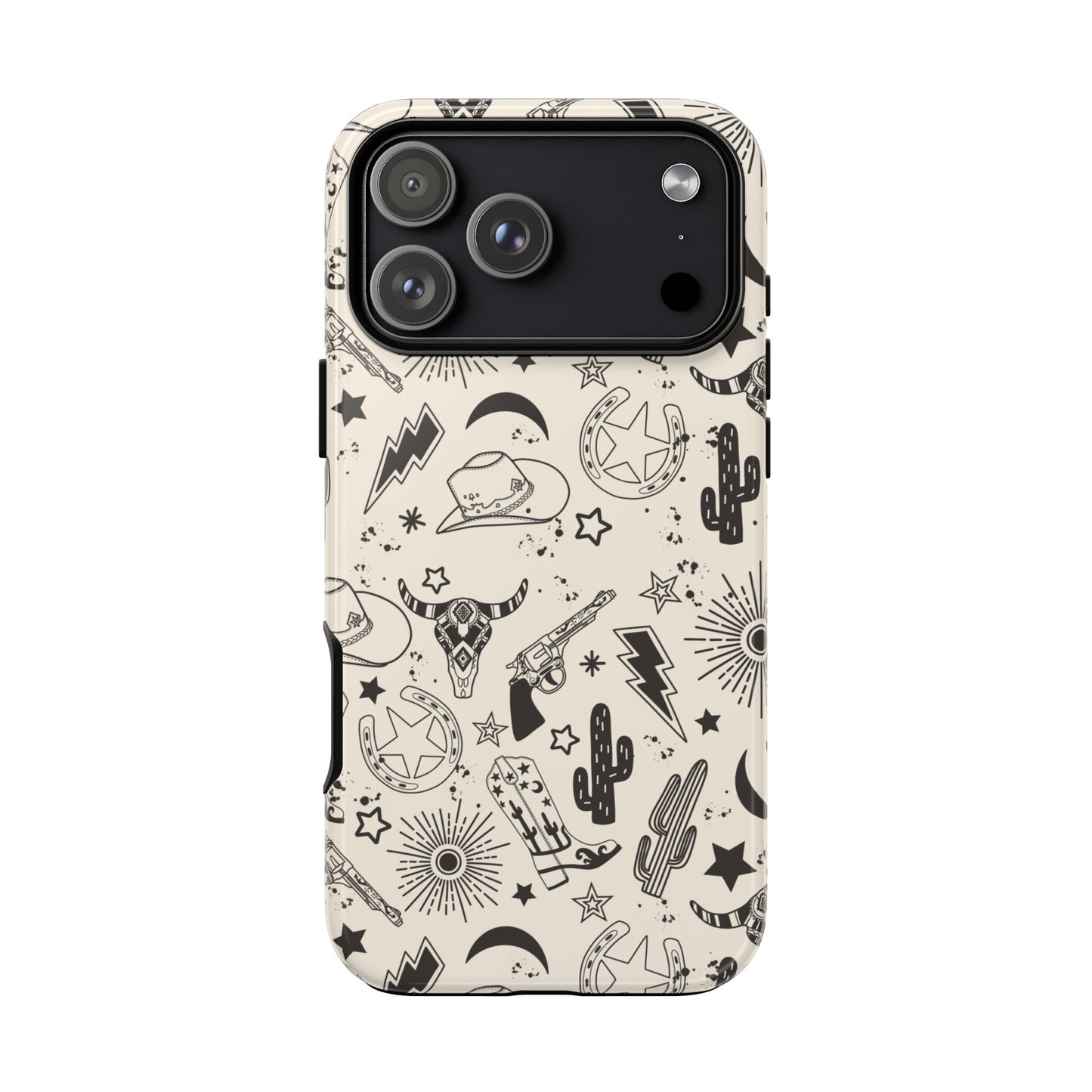 Western Doodles Tough Phone Case