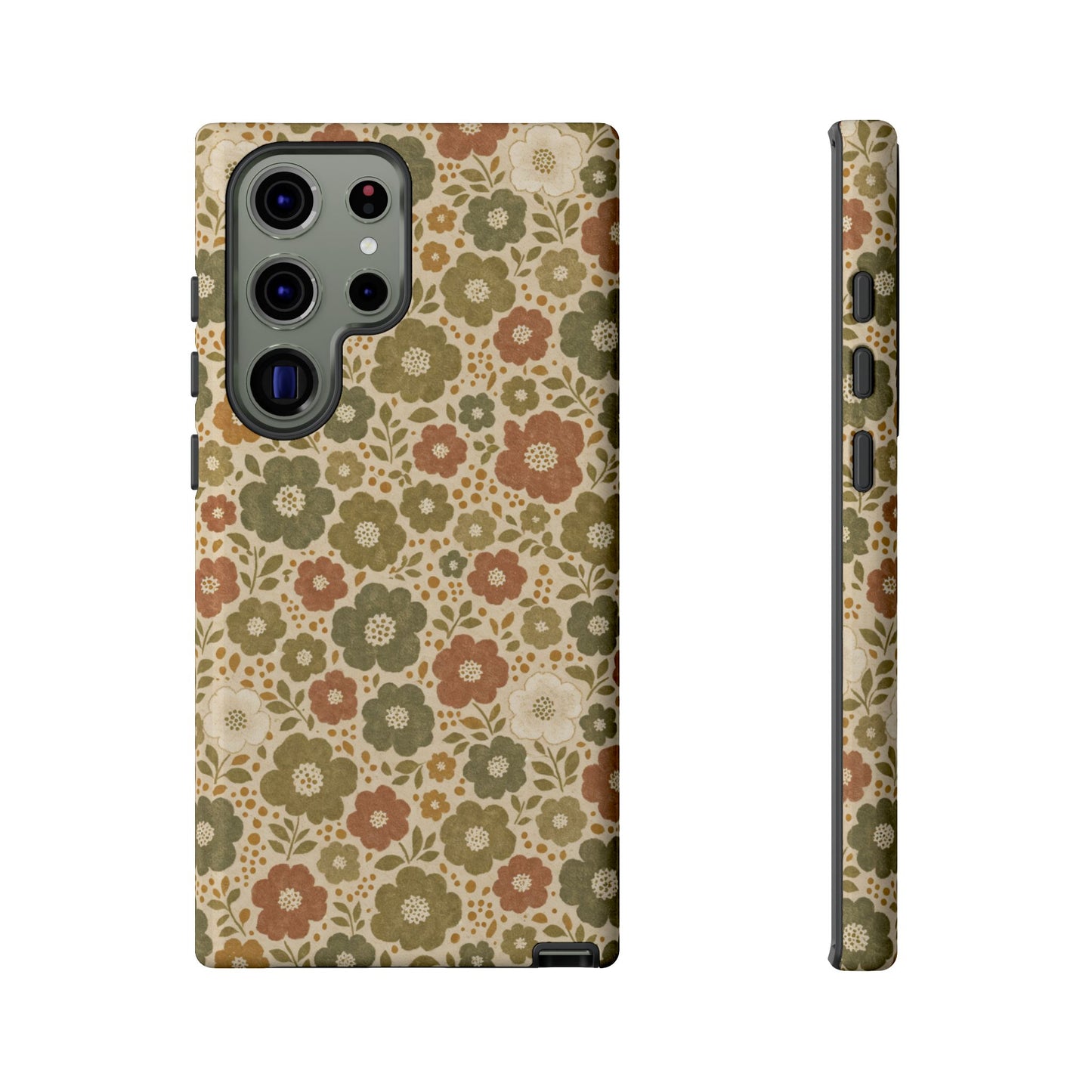 Retro Poppy Field Tough Case