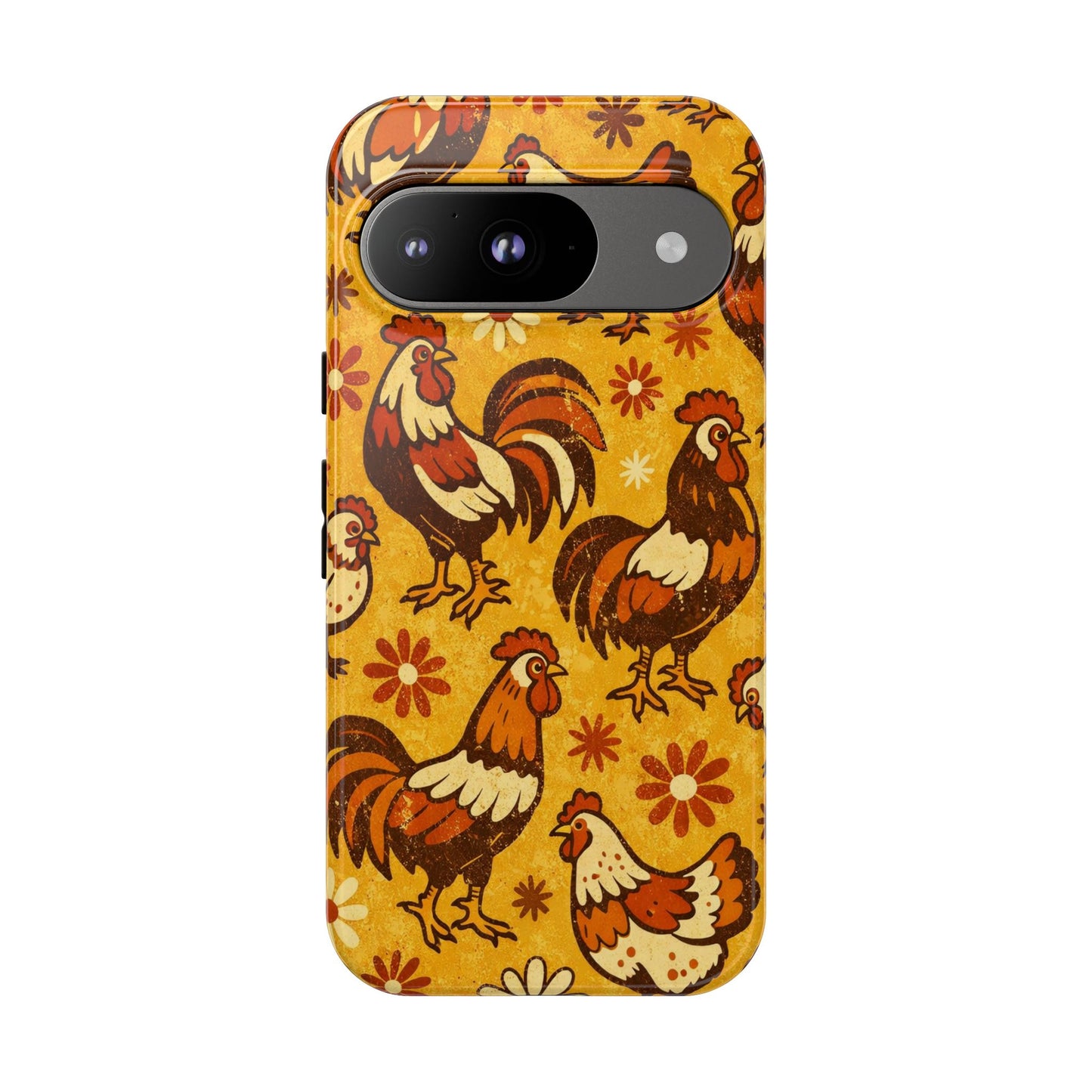 Retro Chickens Tough Case