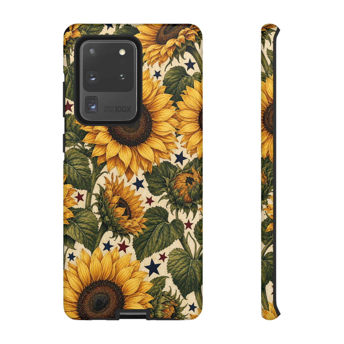 Stars And Sunflowers Tough Case