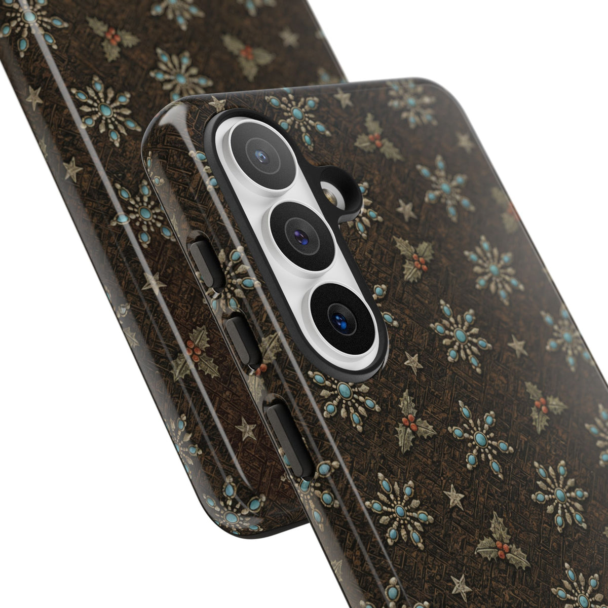 Squash Blossom Snowflakes Tough Case