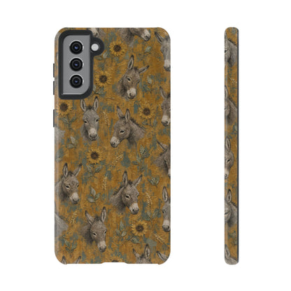 Donkey Sunflower Tough Case