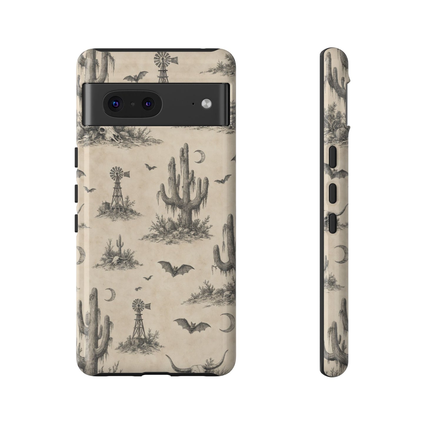 Spooky Desert Toile Tough Case