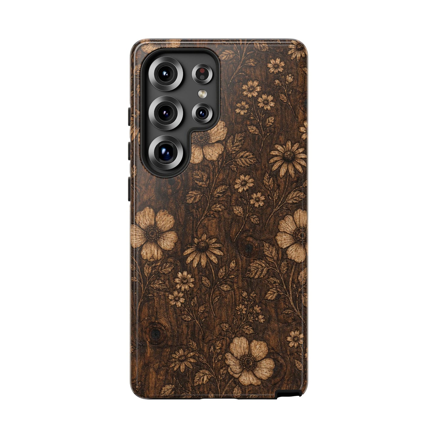 Floral Bark Tough Case