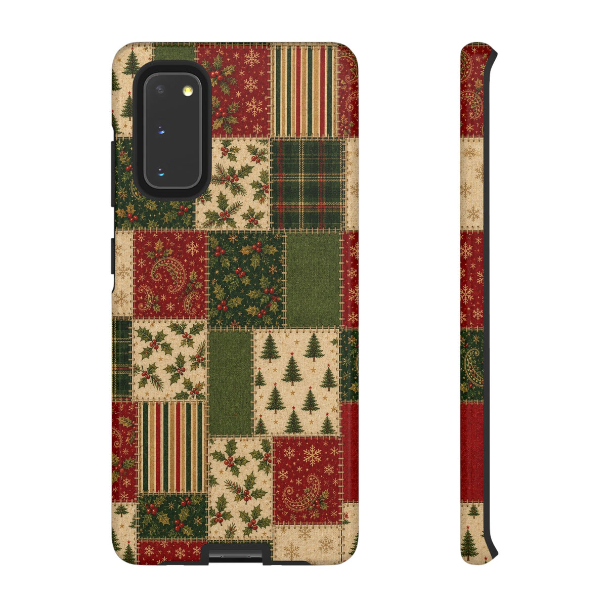 Holiday Patchwork Tough Case