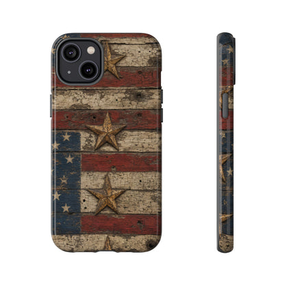 Patriotic Barn Stars Tough Case