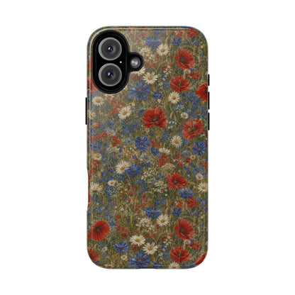 Patriotic Wildflowers Magnetic Case