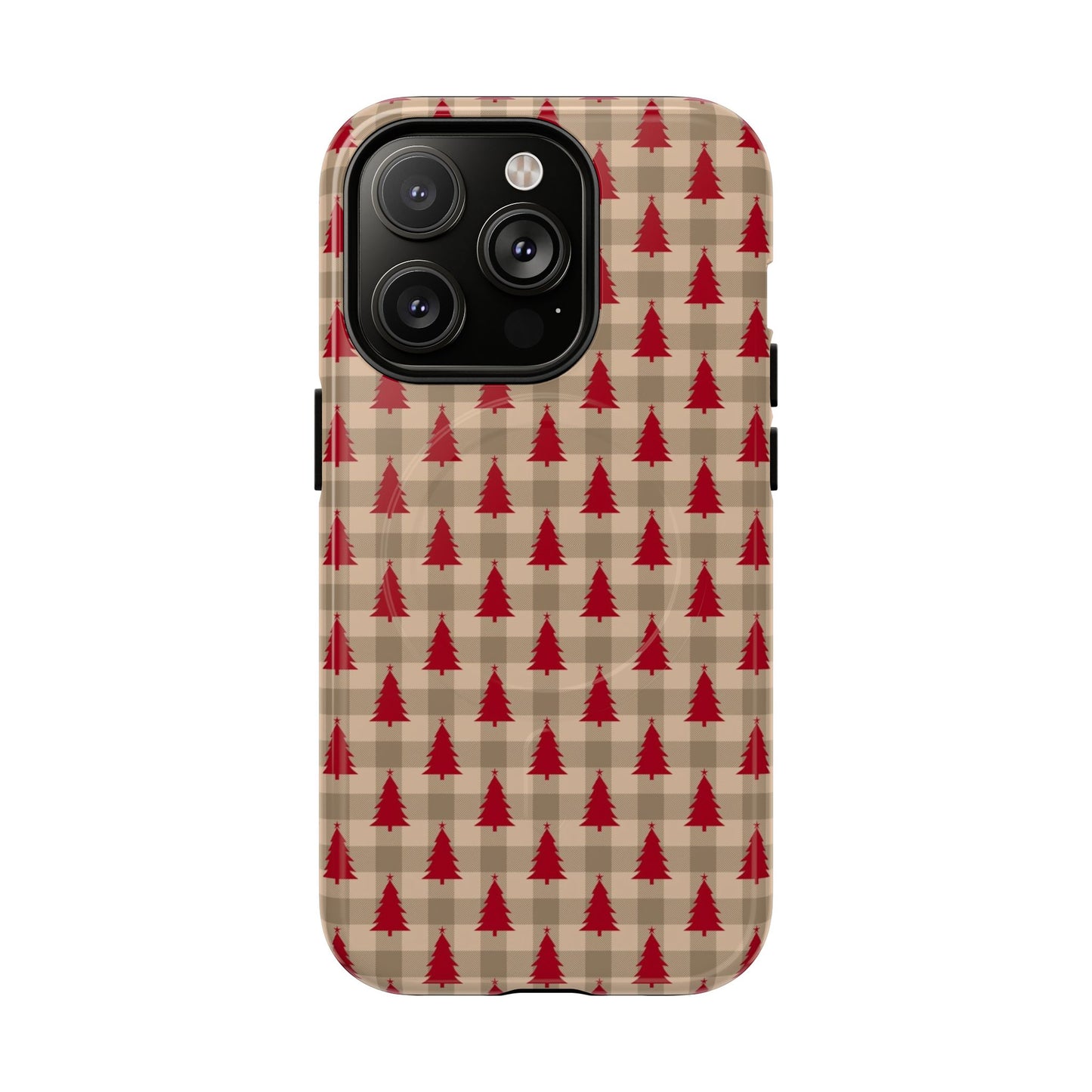 Plaid Tree Magnetic Case