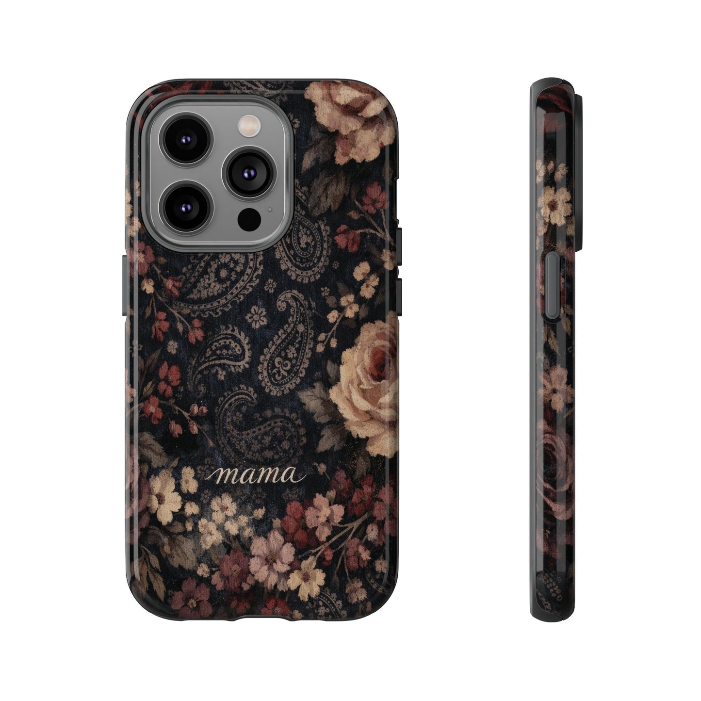 Paisley Floral Mama Tough Case