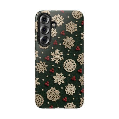 Crochet Snowflakes Tough Case