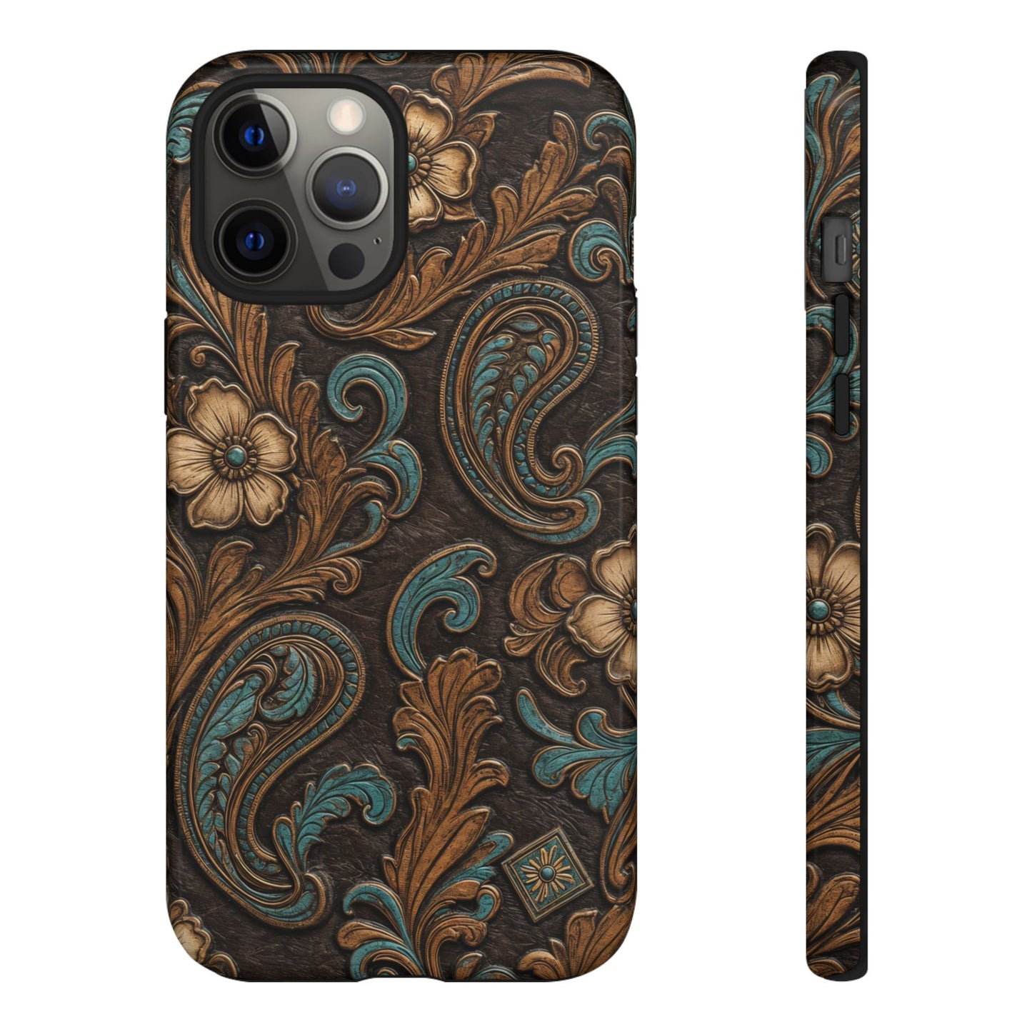 Tooled Paisley Tough Case