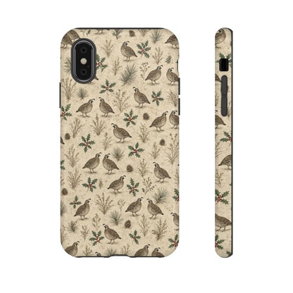 Winter Quail Tough Case