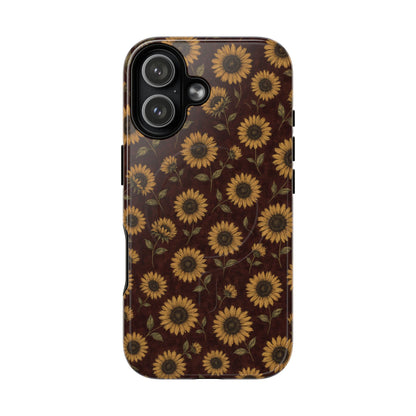 Autumn Sunflowers Magnetic Case