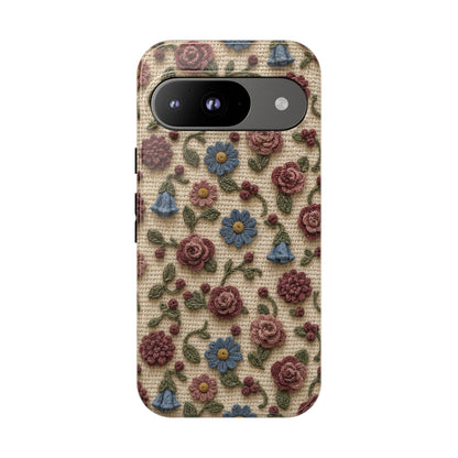 Crochet Flower Garden Tough Case