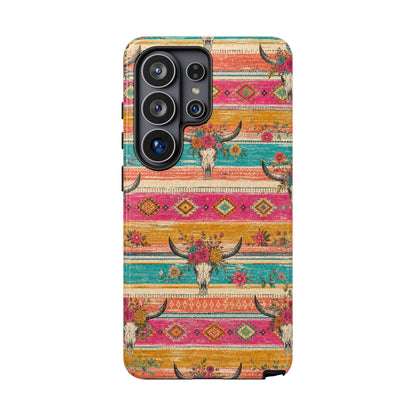 Serape Skull Tough Case