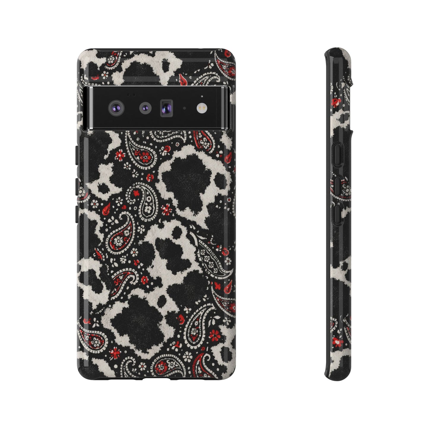 Paisley Cowhide Tough Case