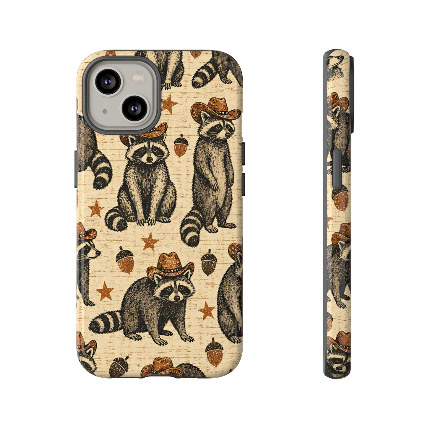 Retro Raccoon Tough Case