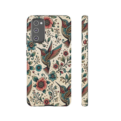 Retro Hummingbird Tough Case