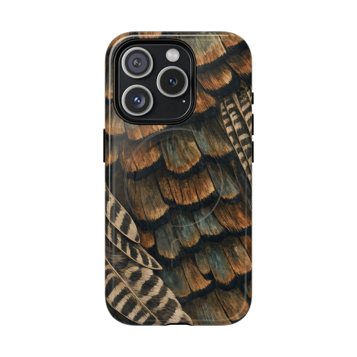Turkey Feathers Magnetic Case