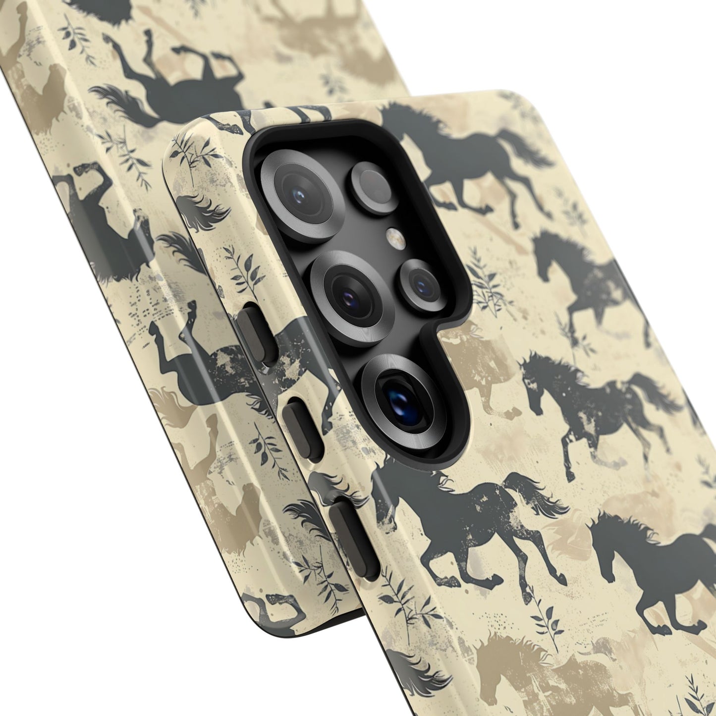 Taupe Horses Phone Case