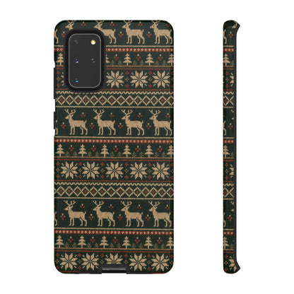 Fair Isle Deer Tough Case