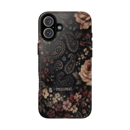 Paisley Floral Mama Tough Case