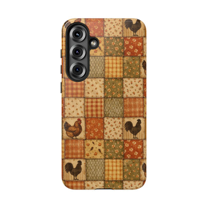 Chickens Patchwork Tough Case