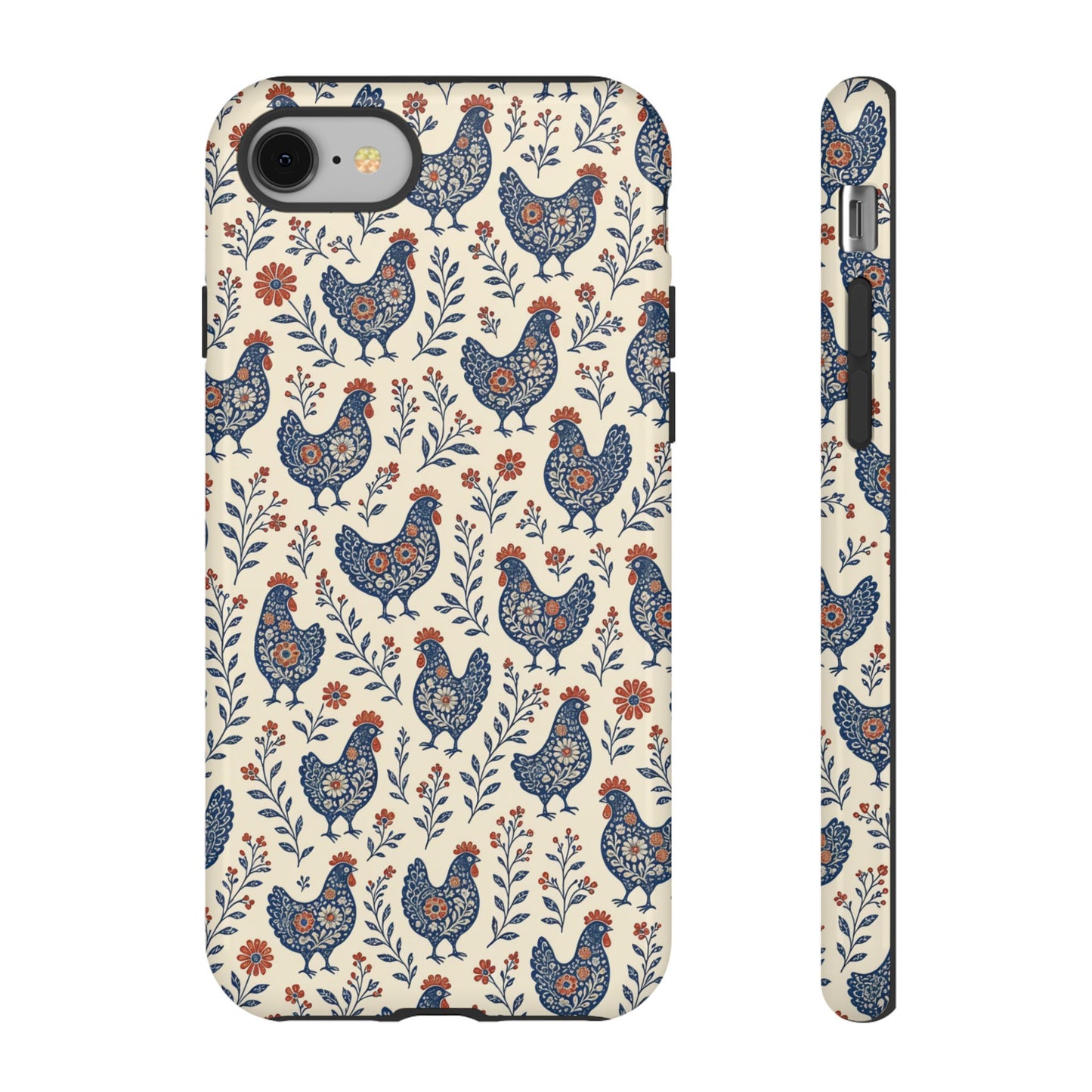 Folk Hens Tough Case