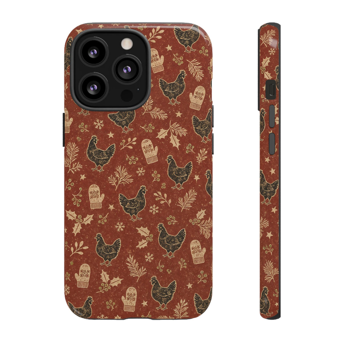 Christmas Hens Tough Case
