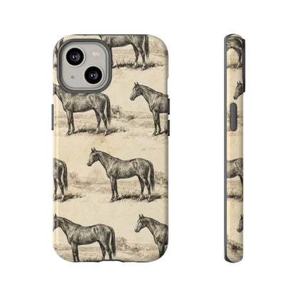 Vintage Horses Tough Case