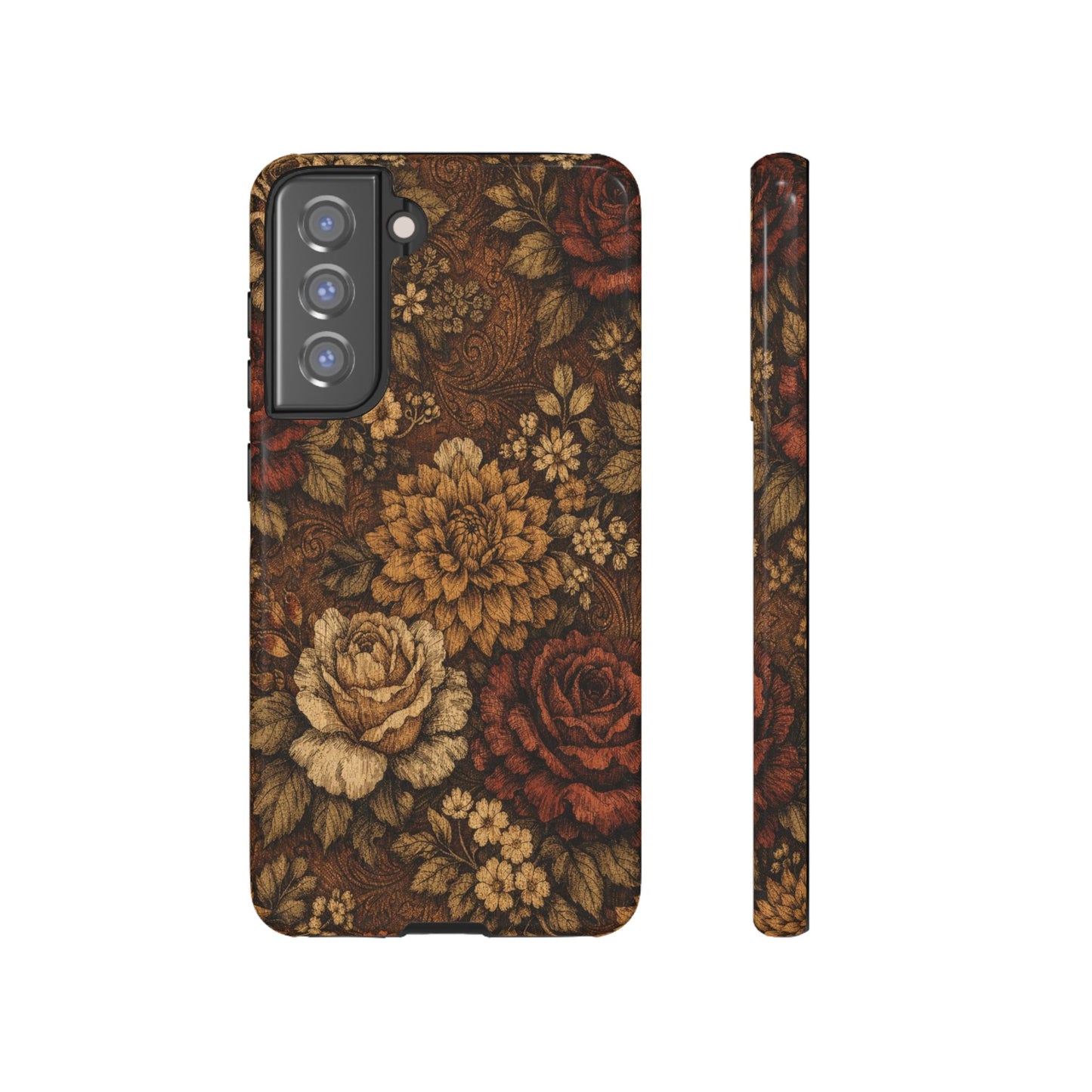 Tooled Blooms Tough Case