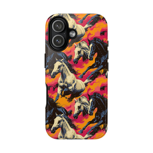 Bold Horses Tough Phone Case