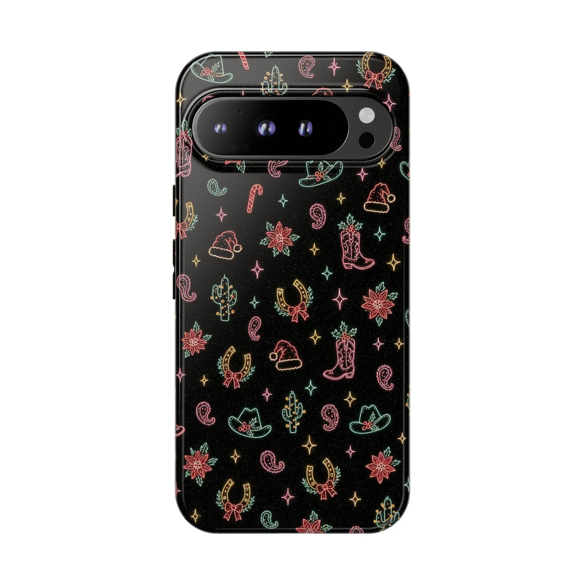 Neon Holiday Doodles Tough Case